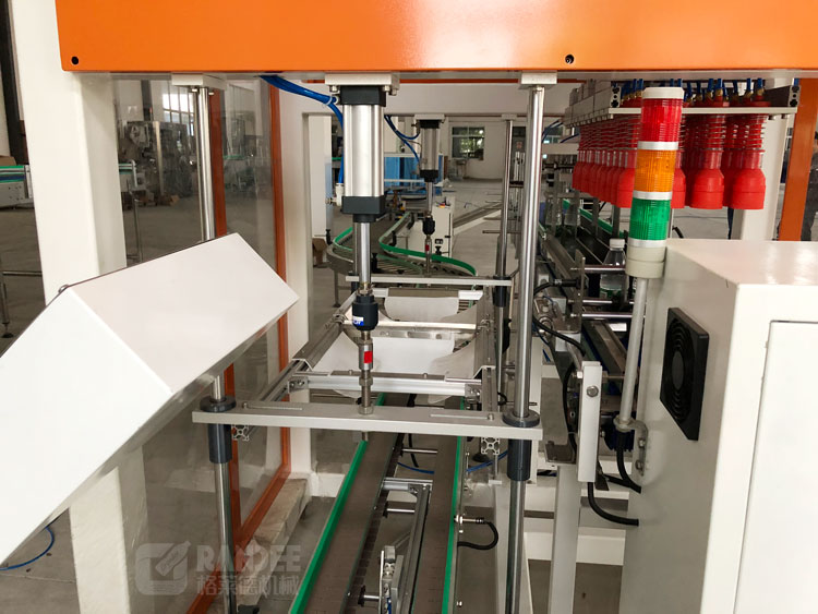 Automatic carton box case erector packer sealer packaging machine carton erecting sealing packing line details