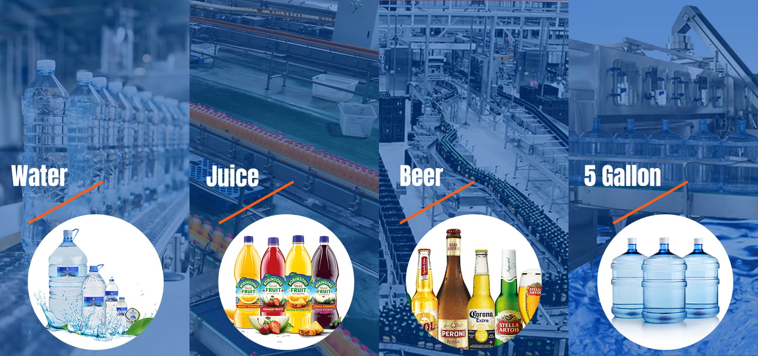 5 gallon drinking water filling bottling line mineral water plant 20l water production line details