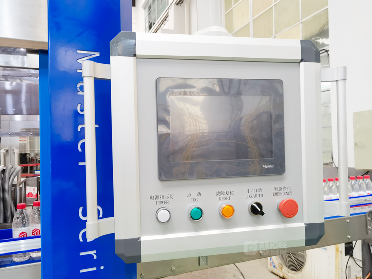 Automatic round bottle OPP BOPP labeling machine production line for small business supplier