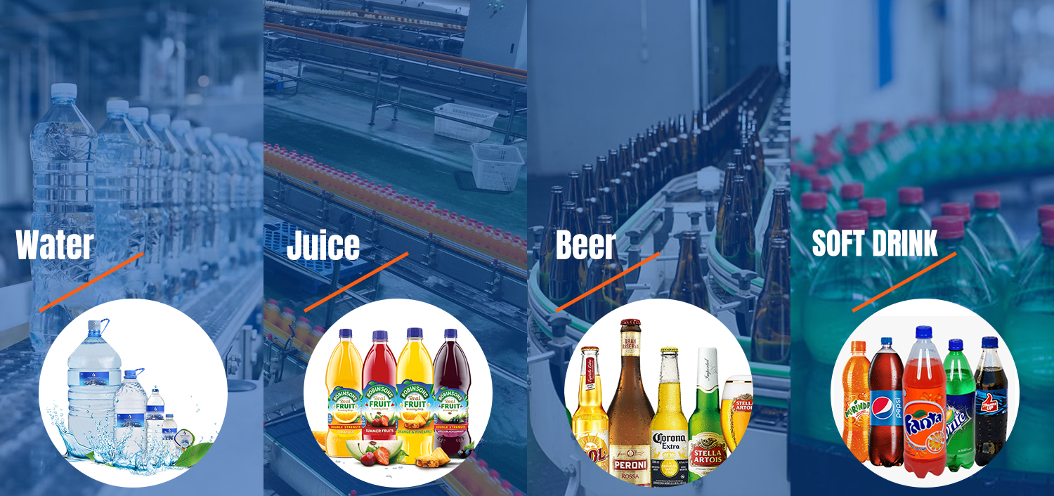 Complete automatic round bottle aseptic juice washing filling and sealing machine details