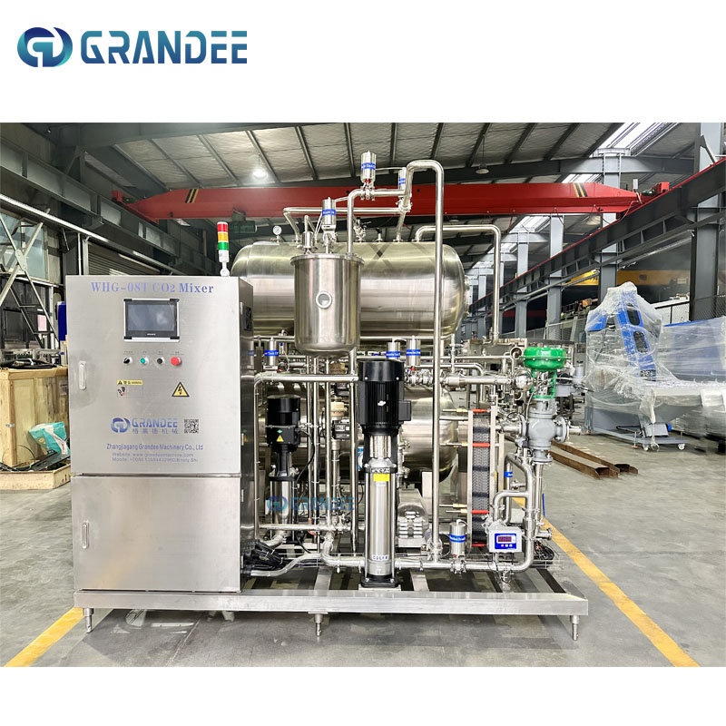 product automatic carbonator co2 soft beverage mixer carbonated drink mixing machine-3