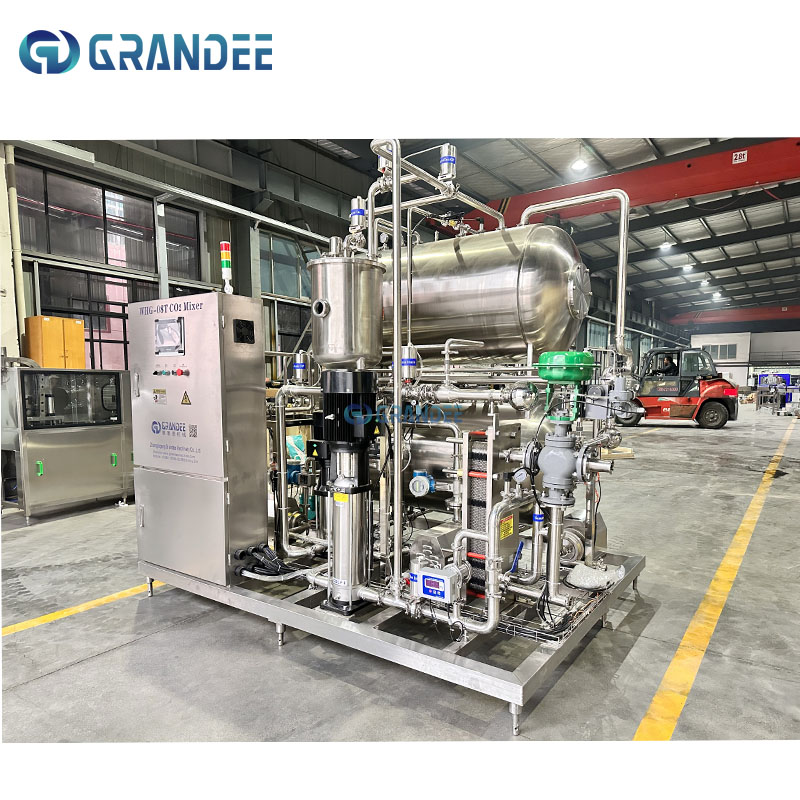 product automatic carbonator co2 soft beverage mixer carbonated drink mixing machine-4