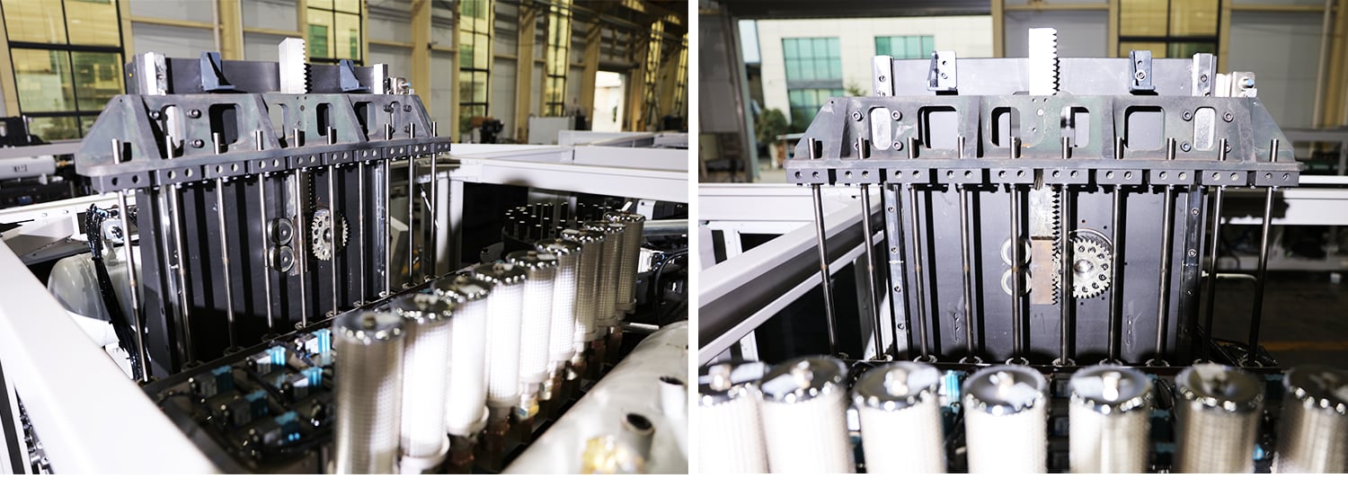 New design automatic linear type PET bottle extrusion blow molding machine plant manufacture