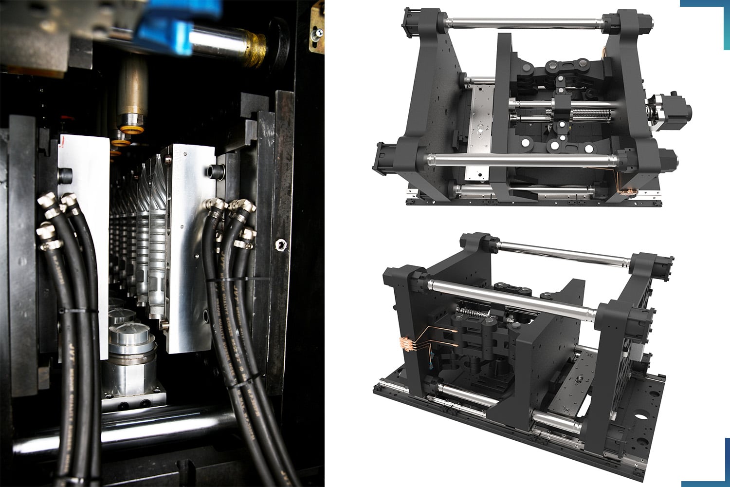 New design automatic linear type PET bottle extrusion blow molding machine plant supplier