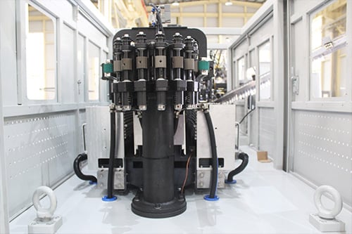 New design automatic linear type PET bottle extrusion blow molding machine plant manufacture