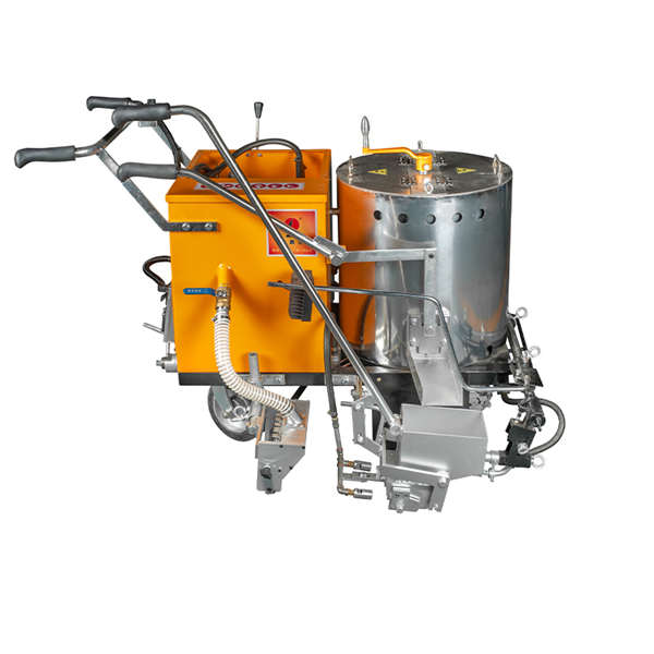 Explorer les fonctionnalités avancées et les capacités d'une machine à peinture thermique pour routes
