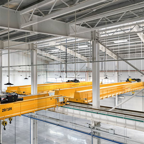 Heavy Duty Overhead Cranes Equipped with Advanced Safety Features".