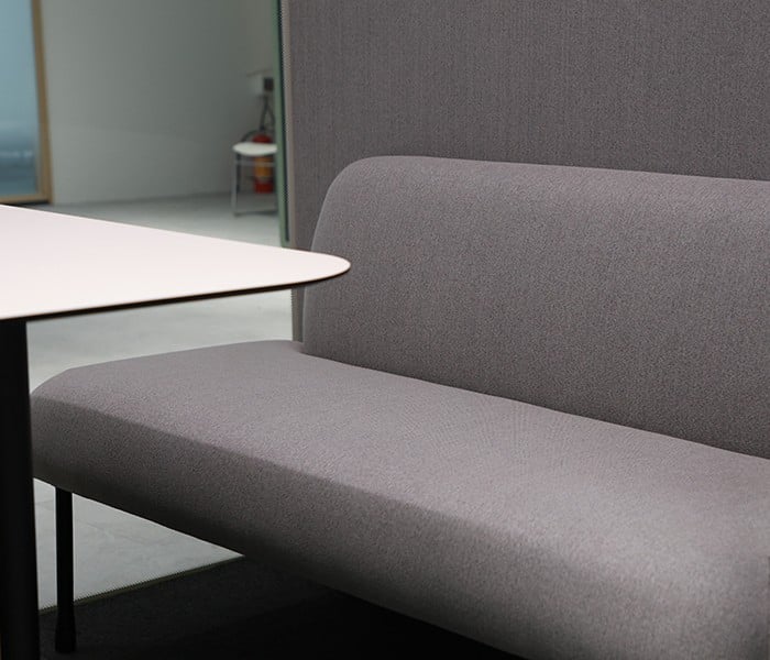 large soundproof meeting pod grey 4 3-4 person meeting pod, Office Pod supplier