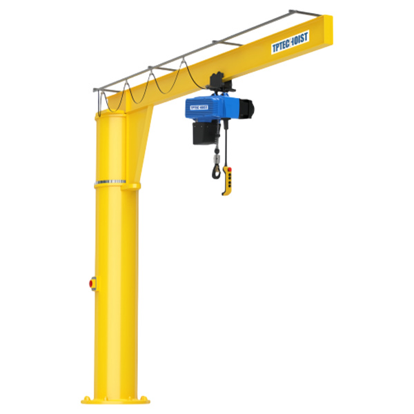 Versatile and Safe Electric Jib Cranes for Industrial Use
