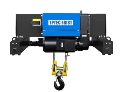 Wire Rope Hoist: Wire rope hoists and hoist units feature high handling rates.