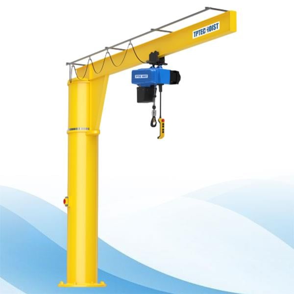 Enhancing Safety in Construction with a Crane with Jib and Boom