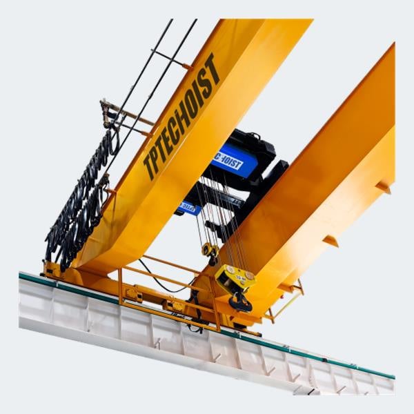 Improving productivity with an underhung bridge crane