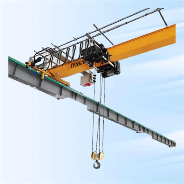 Maximize floor space with a compact 3 ton overhead bridge crane