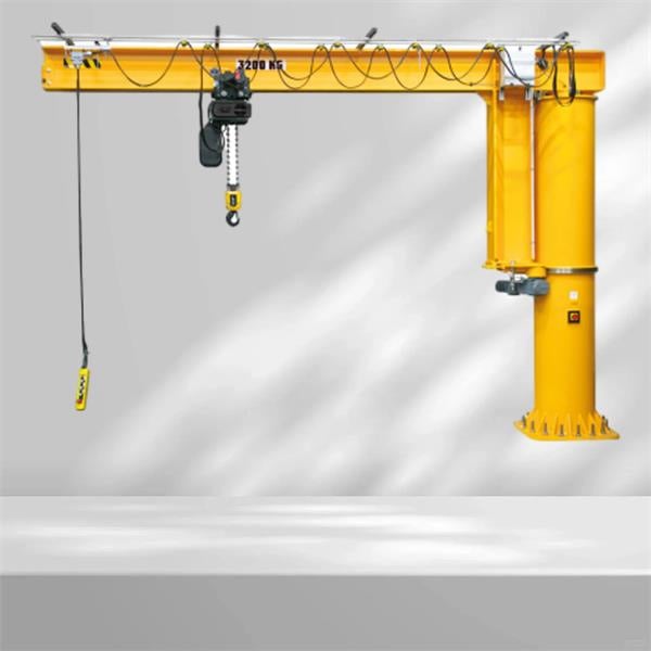 Easy Lifting and Transport with Jib Crane and Hoist Combination
