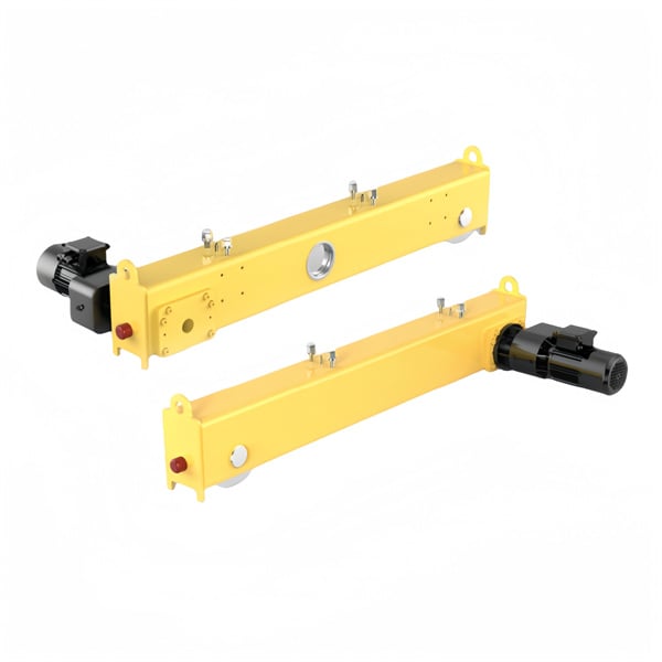 Increased precision with an end carriage overhead crane