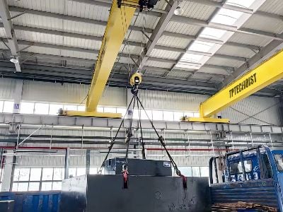 Safety First Advanced Anti-Collision Features in Electric travelling overhead Cranes