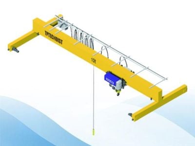 Bridge CraneSingle-girder and double-girder overhead travelling cranes offer maximum stability with optimized dead weight