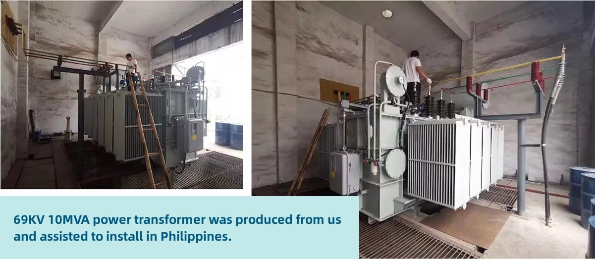 3 Phase  Step Up Transformer Electricity 10000kva 110kv Class Oil Immersed Transformer factory