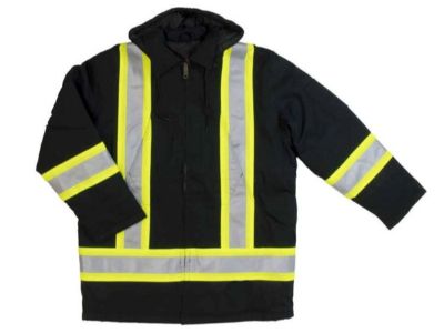 Hi Vis pracovní bundy s účelem: Zůstat viditelným a suchým