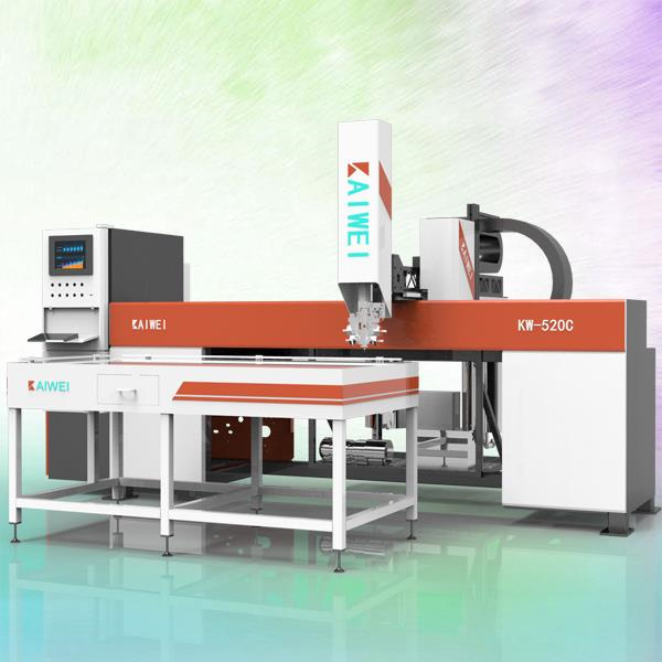Erhalten Sie genaue und dauerhafte Dichtungen mit unserer PU-Foam-Dichtungs-Maschine für Metallplatten