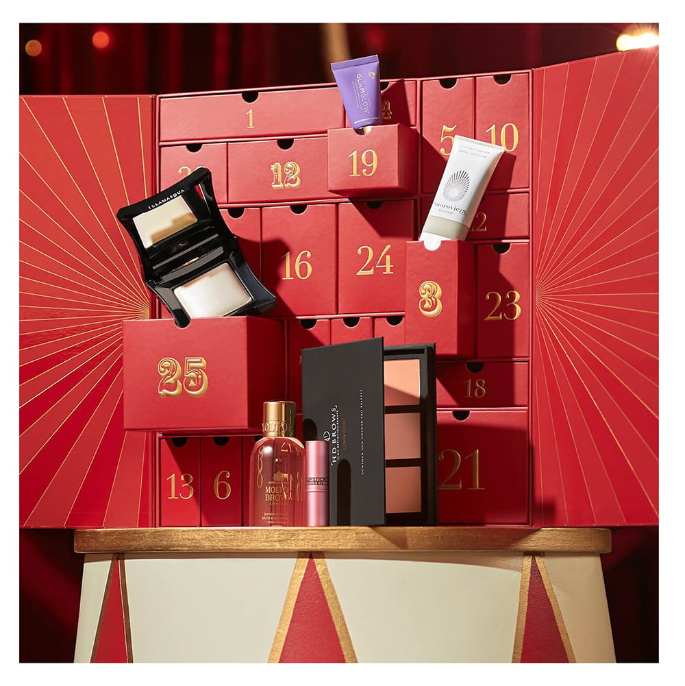 Luxury Personalized Custom Logo Beauty Makeup Collection Advent Calendar Box details