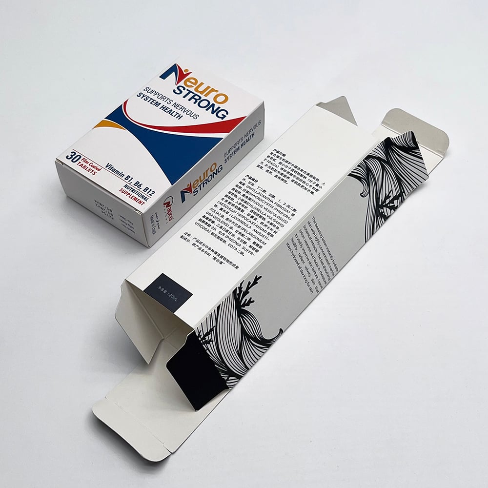 Eco Friendly Custom Logo Printed Folding Carton Cosmetic Card Paper essential Oil Bottle Packaging Box factory