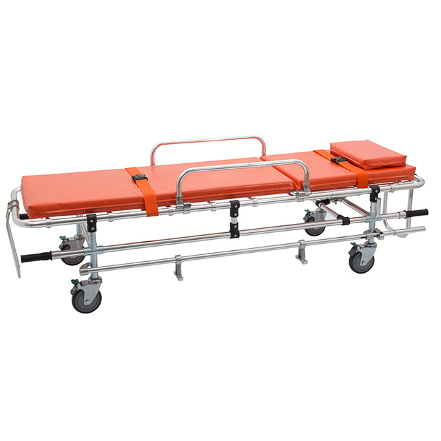 YXH-2A Medical Aluminum Folding Hospital Ambulance Stretcher details