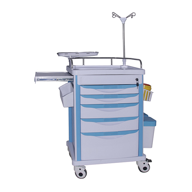 XH-62512B3 Four Whish Wheels Emergency Trolley details