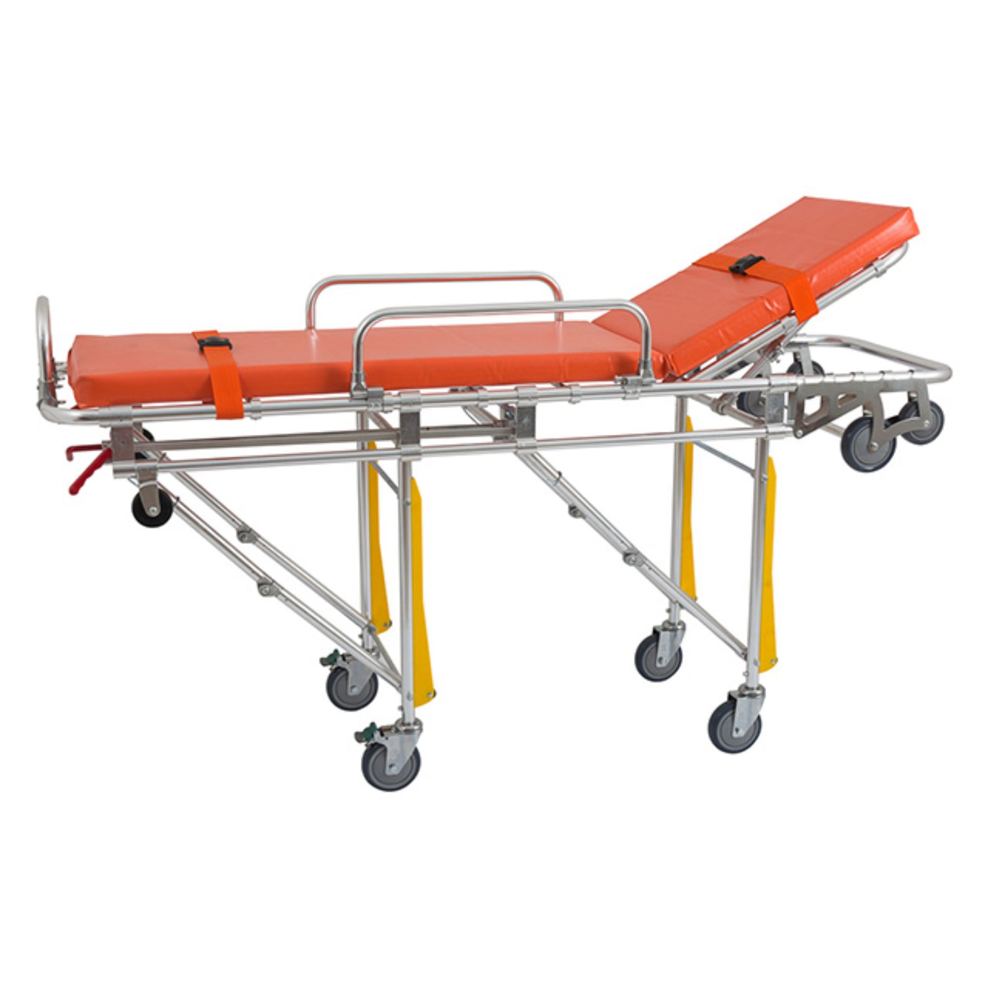 YXH-3A Aluminum Alloy foldable body ambulance stretcher trolley