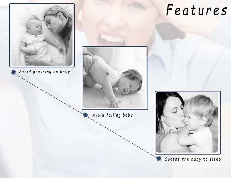 Baby Sleeping Nest Bed 100% Soft Cotton Newborn Lounger Portable Crib Suitable Baby nest supplier