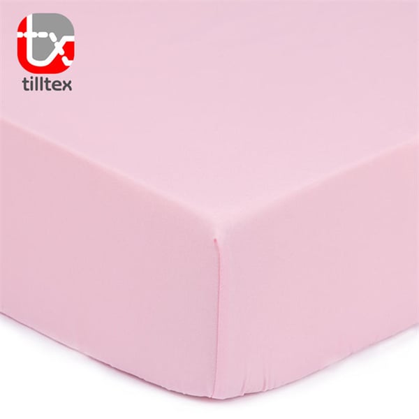 Sécurité des draps de lit rose