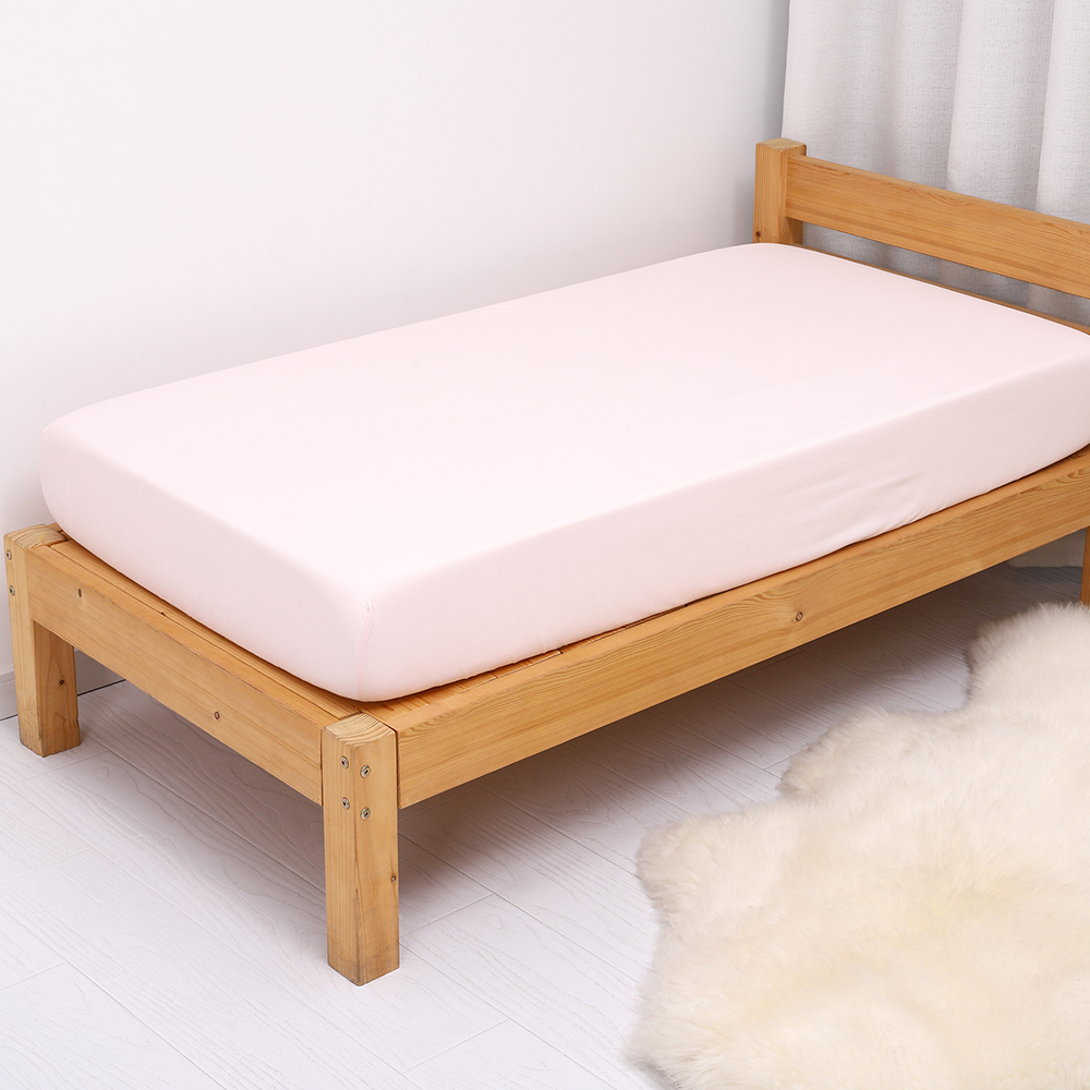 Bamboo Stain Crib Sheets Custom Organic Cot Bed Sheets supplier