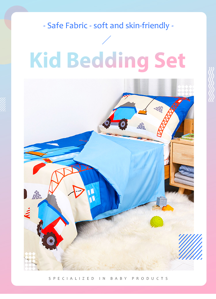 All Season Boys 4-Piece Bedding Comforter Sheet Set Kid Bedding Set supplier