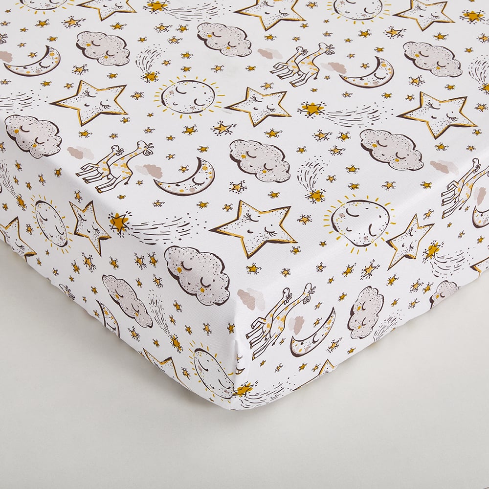 Cartoon Animal Deer Design Baby Cot Bedding Crib Bed Linen Comforter Sheet Set Crib Bedding details