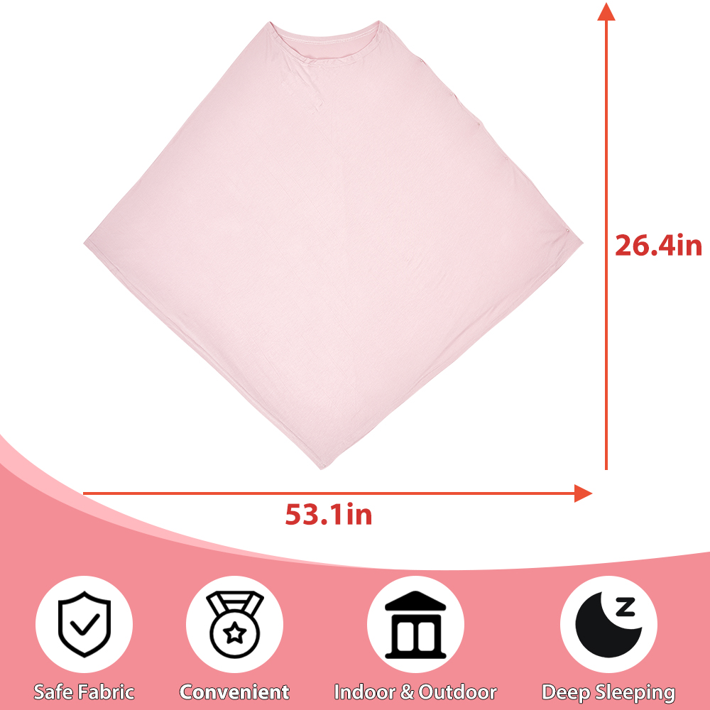 Ultra Soft Breastfeeding Cover Modal Elastic Baby Nursing Cover manufacture