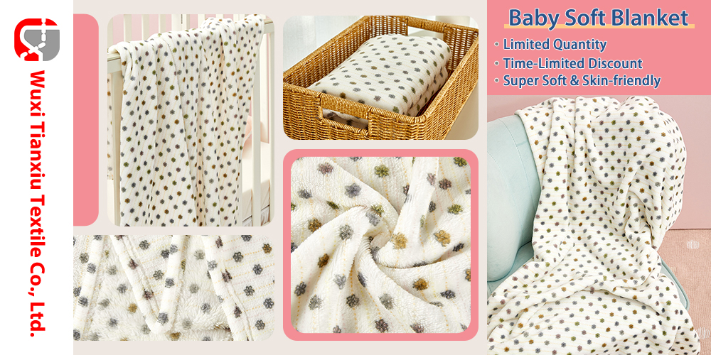 Super Soft 30 X 40 inches Fleece Fuzzy Blanket Lightweight Flannel Baby Blanket supplier