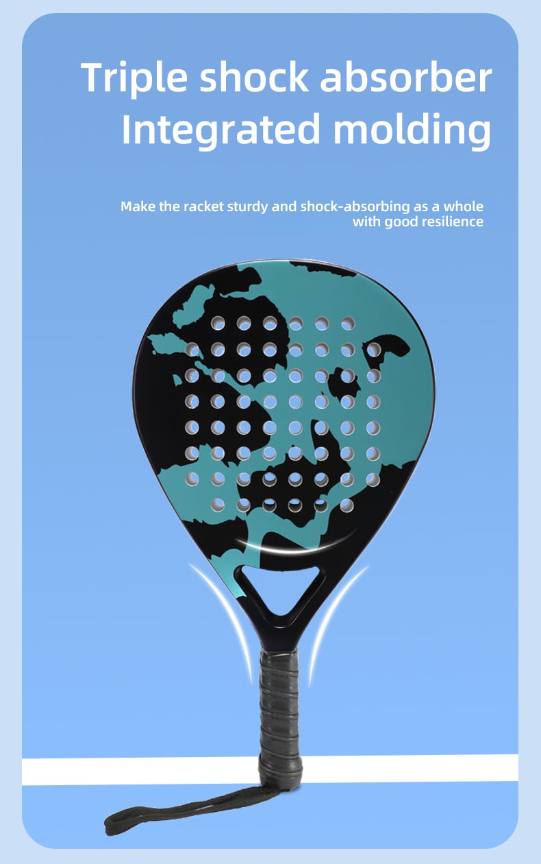 product custom high performance durable padel racquets eva foam core premium carbon fiber face padel racket-6