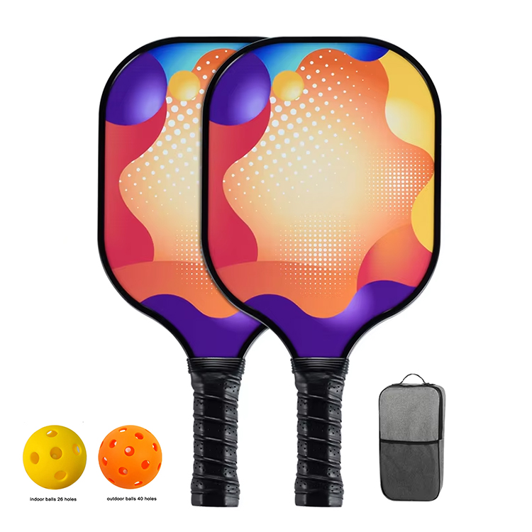 product customizable carbon fiber pickleball paddle racket usapa approved pp honeycomb core racket-2