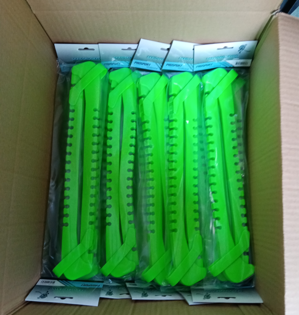 Wholesale High Quality Ice Skate Blade Protective Cover Guard PVC Customized Roller Skates Y6 Shoes 7 Number Size A6 240 G factory