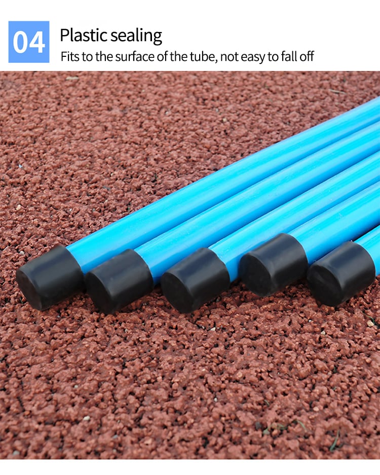 product adjustable pvc fitness sports football training equipment soccer speed agility training hurdles-6