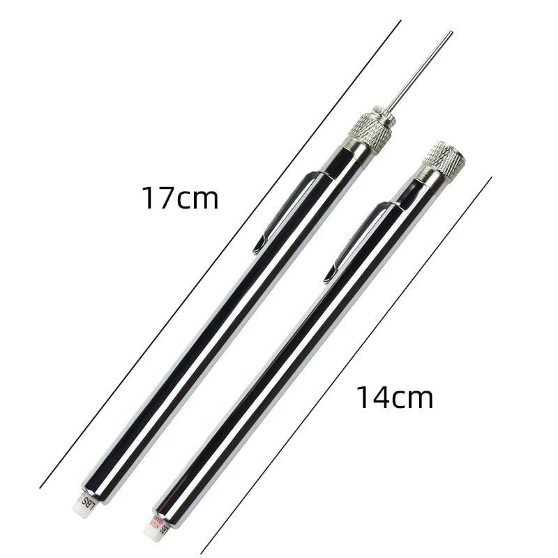product portable pen type ball pressure gauge with needle clip 0 20lbs for basketball football-3