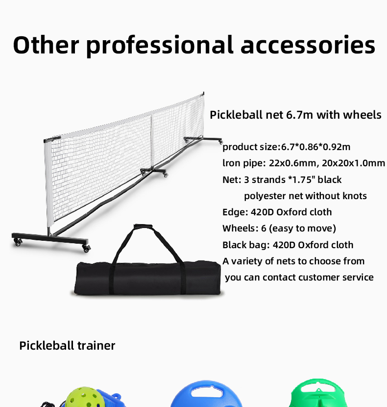 product customizable carbon fiber pickleball paddle racket usapa approved pp honeycomb core racket-10