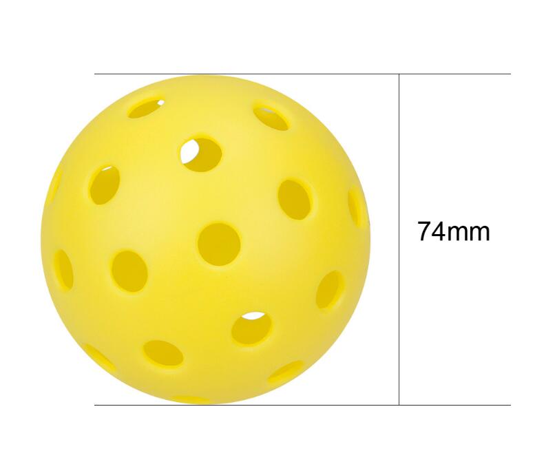 Pickleball Durable USAPA Approved 40 Hole Outdoor Rotation Dura Fast 40 Pickle Ball Seamless Professional Pickleball Balls manufacture