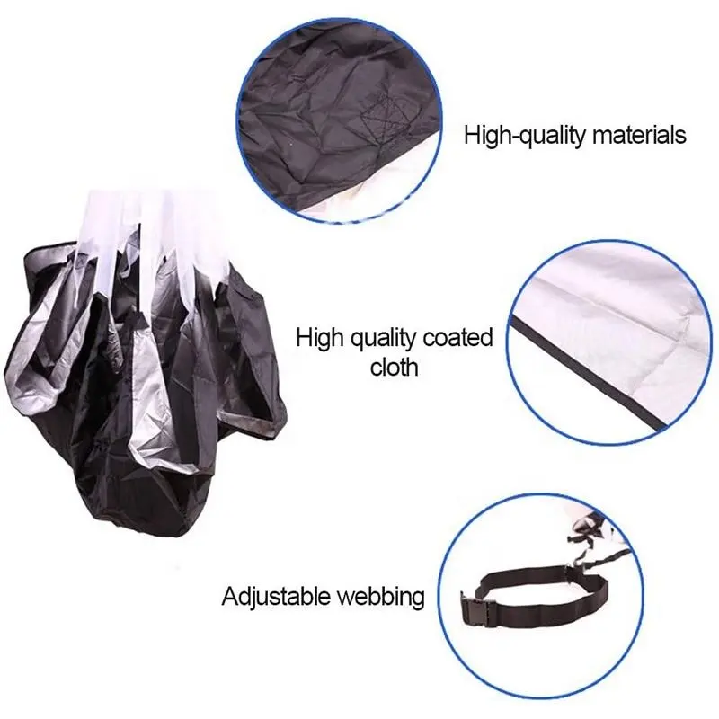 product wholesale sport speed umbrella outdoor soccer agility training drag resistance parachute-4