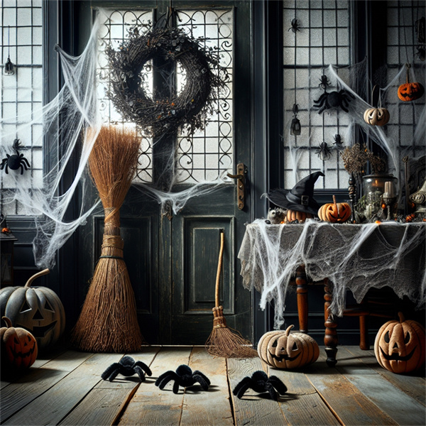 ハロウィンに向けて庭を大変身させよう
