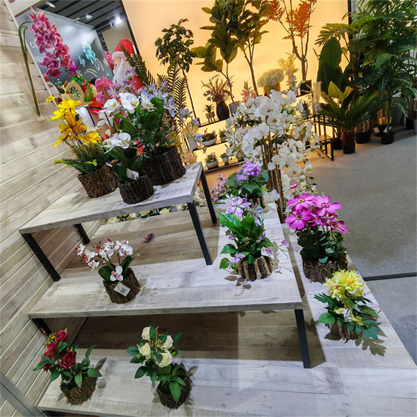 Artificial orchids are effortless to care for.