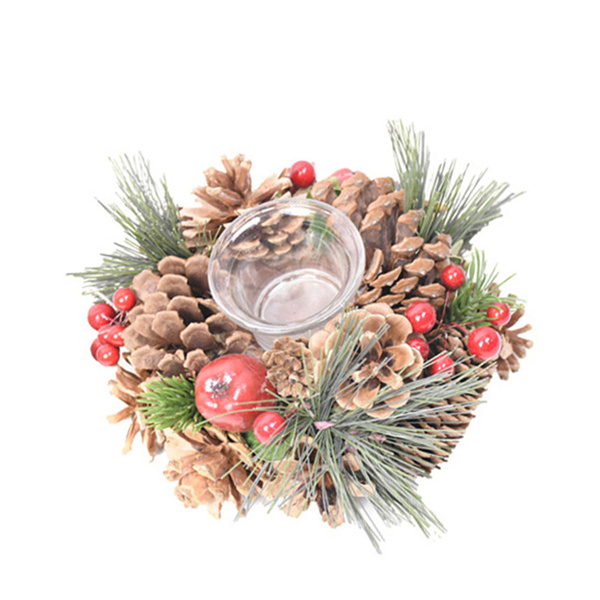 Deixe Sua Casa Festiva com Velas e Porta-Velas de Natal Festivos
