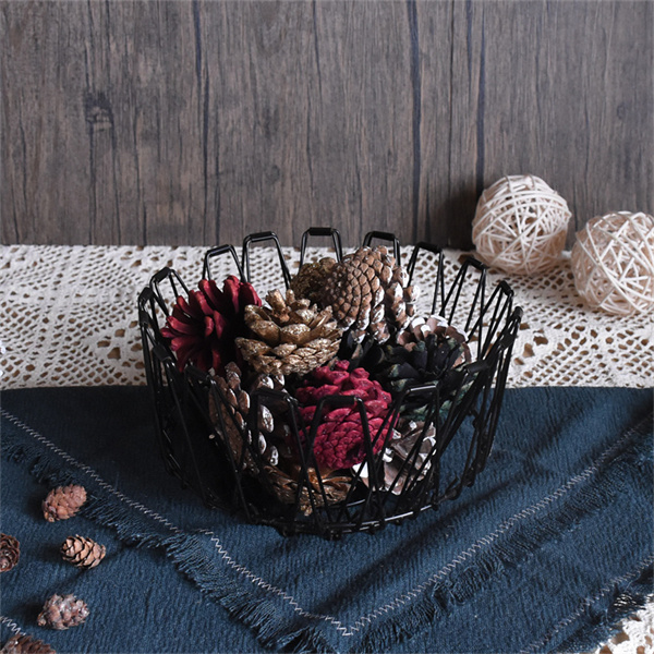 Unleash your Inner Designer with an Iron Storage Basket