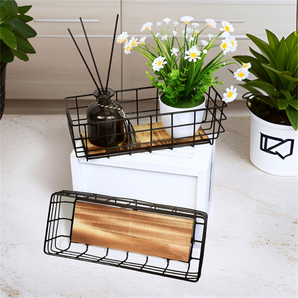 Elevate your Storage Game with an Iron Storage Basket
