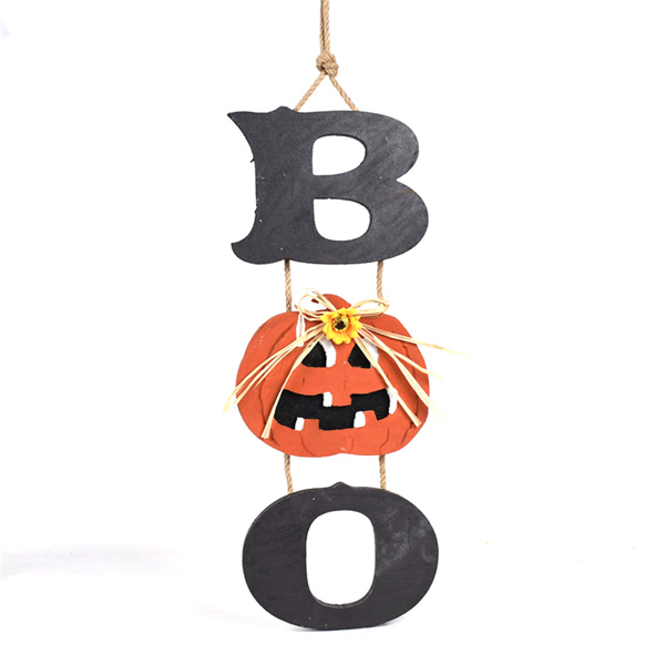 Get into the Halloween spirit with these festive wooden hangers